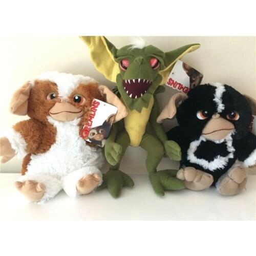 New Gremlins Toys 10" Plush: Gizmo Gremlins, Stripe, Black Mohawk