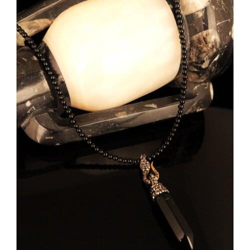 Onyx necklace 372847115