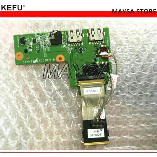 Original 7559 Laptop USB Audio Board W Cable 0WC976 DAAM9API8D0 G5WGR cn-0G5WGR 0G5WGR test good free shipping