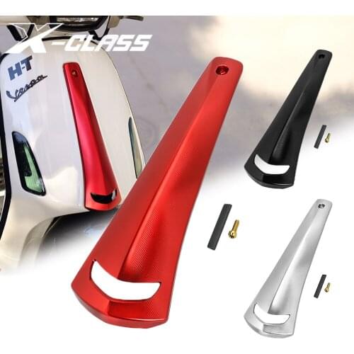 Motorcycle Front Horn Cover Middle Belt Fairing Frame CNC Aluminum Accessories for Vespa Sprint Primavera 150 2019 2020 2021