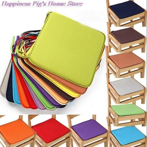 40*40cm Super Soft Pillow for Chair Cushion Padchair Non-slip Sofa Decorative Seat Cushion Chair Square Seat Pad
