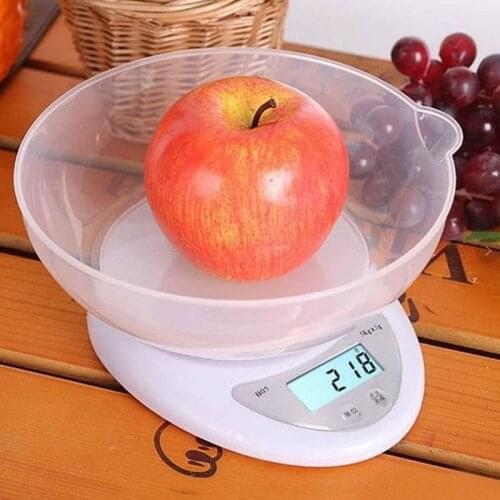 5kg Portable Digital Scale LED Electronic Scales Postal Food Balance Measuring Weight LED Electronic Scales kitchen accessories