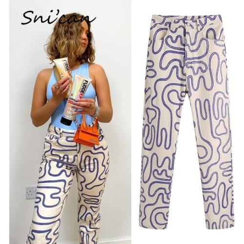 Snican Women's Skinny Pants