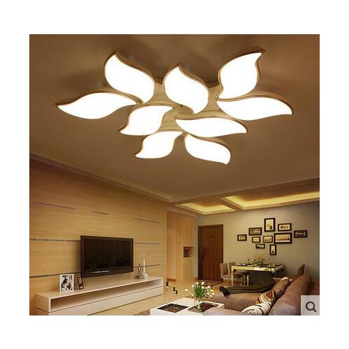 Modern simple living room creative rose gold personality Nordic atmosphere bedroom LED ceiling lamp LO81102