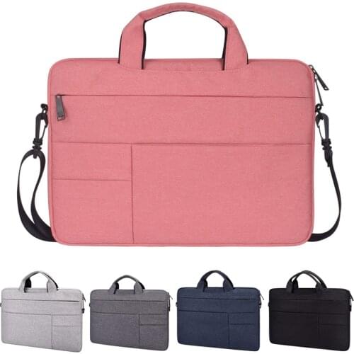 Laptop Bag Briefcase Notebook Sleeve Case Cover For 11 13 14 15 15.6 inch Macbook Air Pro Lenovo Dell HP Women Men Shoulder Bags