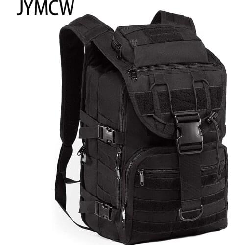 Military Backpack Army Tactical Molle Backpack Mens Travel Sports Bag Outdoor Camping Hiker Survival Bag 35L