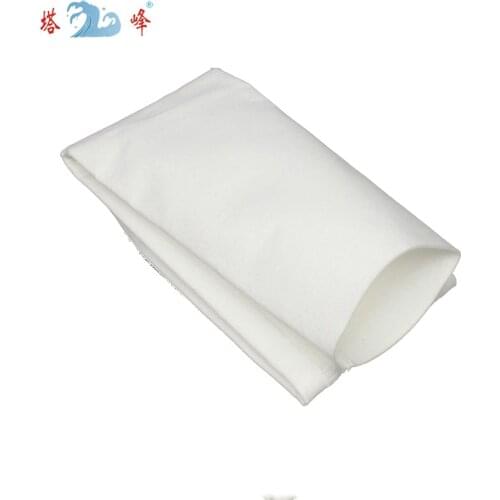 Fan blower 100mm diameter dust collection bag Polyester needle felt high efficiency 5-10 micron dust removal filter