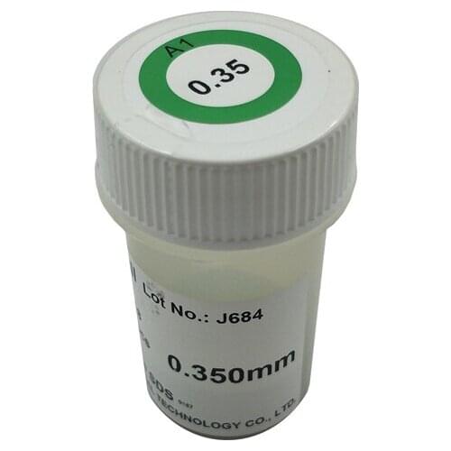 0.35mm Bga Leaded Solder Balls Transmit Electrical Signals Small Tin Ball Electronic Parts For BGA Rework Reballing Station