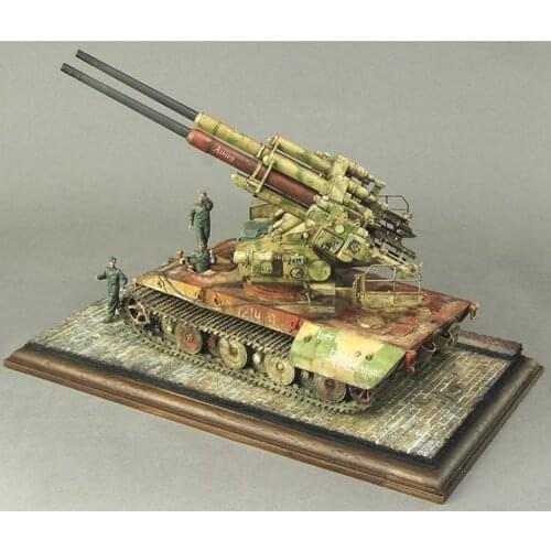 1/35 DIY Tank Scene Street Road Construction Sand Scene Accessories