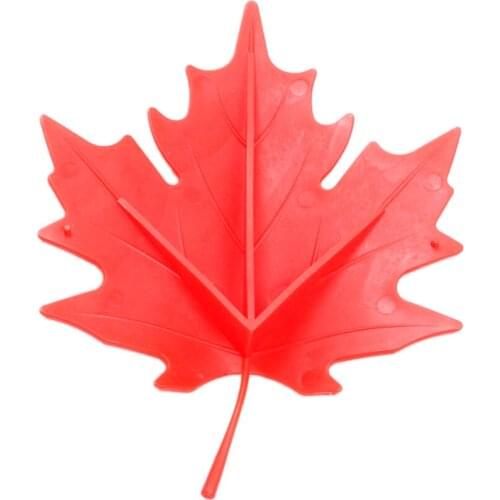 1PCS Color randomly Beautiful Maple Leaf Style Door Stopper Home Decoration Finger Safety Doorstop