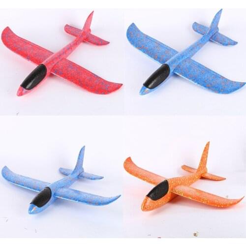 1pcs EPP Hand Throwing Aircraft Glider Hand Throwing Foam Palne EPP Airplane Model Plane Glider Aircraft DIY Educational Toy