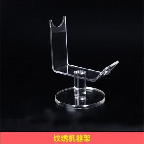 1Pcs Eyebrow Lip Tattoo Pen Machine Gun Holder Acrylic Transparent Stand Makeup Essential Accessory Professional High Quality