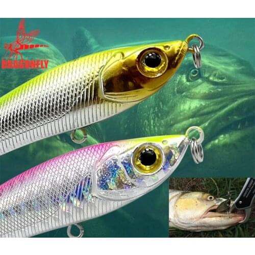 1 Pcs SINKING Pencil Fishing Lure10g 15g 22g Sub Surface Dying Fish Lures Artificial Hard Bait Pesca Fishing Tackle