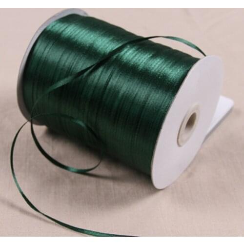 1/8" 3mm Satin Ribbon for packing and bow & Garment Accessories 20y/lot 49