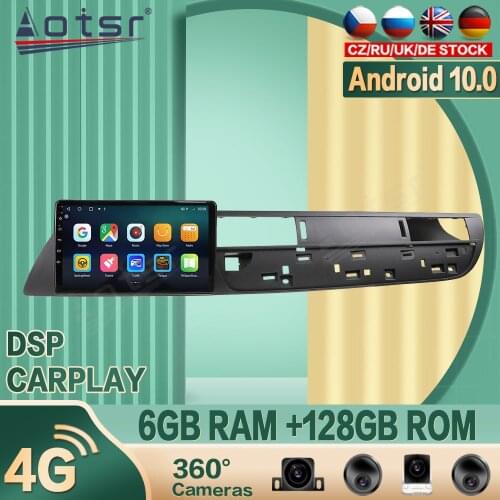 For Citroen C5 2010-2012 Android Car radio Player GPS Navigation 360 Paronomic camera Auto Stereo Multimedia DSP Carplay 4G SIM