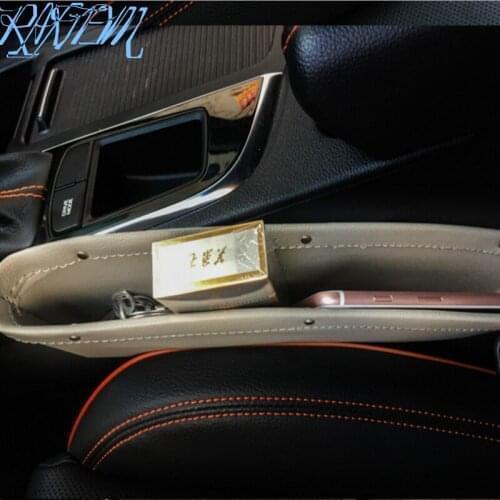 Car Seat Crevice Storage Box For Jaguar XF XFL XE XJL XJ F-PACE Chery Fulwin QQ Tiggo 3 5 T11 A1 A3 A5 Amulet M11 Eastar Elara