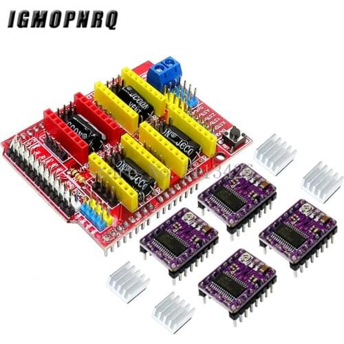 CNC Shield V3 Engraving Machine / 3D Printer / + 4pcs DRV8825 Driver Expansion Board
