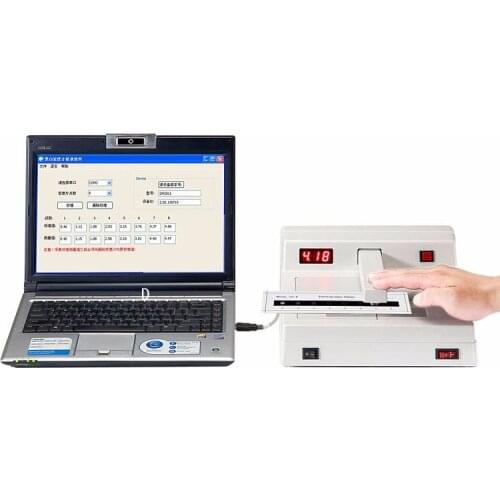 DM3011 Led X-Ray Densitometer Calibrated X Ray Film NDT Density Meter