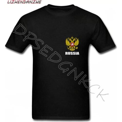 Russia Flag Russia Footballer Fan Jersey New Tops 2020 Print Letters Men T-Shirt Short sleeve Sports top tshirt 0106