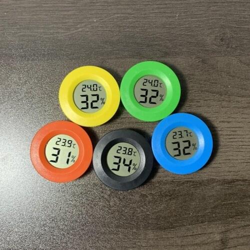 Ants Nest Round Electronic Thermometer Ant Farm Digital Hygrometer Thermohygrometer Ant Accessories