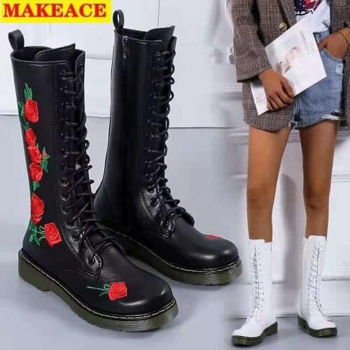 MAKEACE Women's High Boots