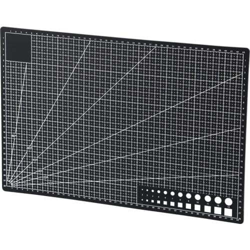 MIUSIE A3-A5 PVC Cutting Mat Double Sided Leather Cutting Board DIY Craft Tools For Scrapbooking, Quilting And Sewing Crafts