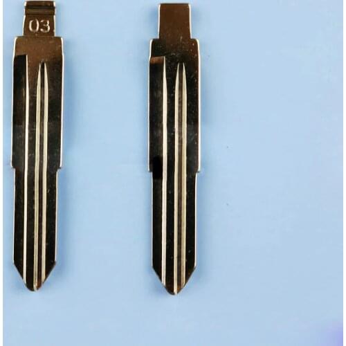 NO.03 Blank Remote Key Blade For Honda 2.3 accord Haval Replacement Blade for Buick Excelle Chevrolet LOVA
