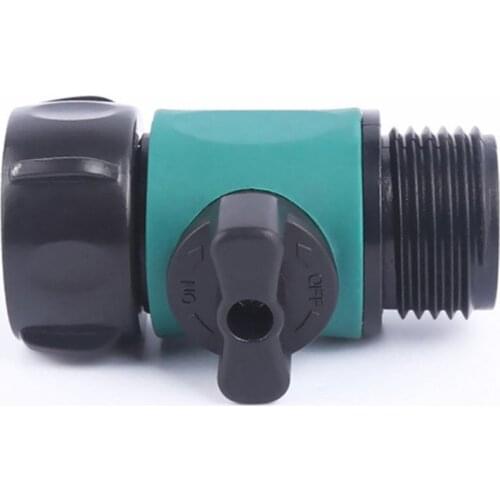 Garden Hose Valve Switch Quick Connector 3/4\" Thread Fitting Adapter Watering Garden Plant Lawn Flower Watering Irrigation Tool