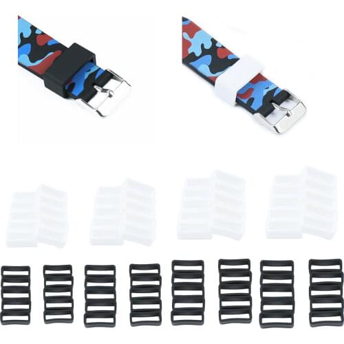 10x Various Size Watchband Strap Loop Wristwatch Strap Retainer Holder 10-22mm