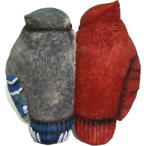 Romantic Love Bird Couple Statue Resin Animal Figurine Ornament Wedding Gifts