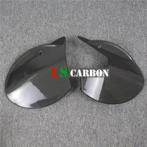 Motorcycle Upper Side Panels For Ducati Scrambler Cafe Racer 2017-2018 2019+ (Upper Side Panels) Full Carbon Fiber