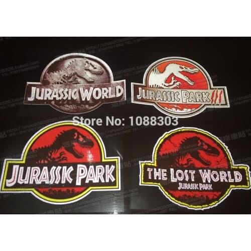 4 Styles Classical Film Auto Whole Body Car Sticker Decals Reflective for Jurassic Park The Lost World