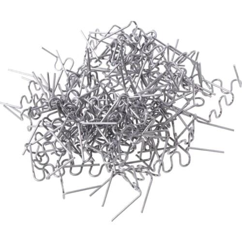 400Pcs Pre-cut Staples Hot Staples For Plastic Stapler Repair Kit Welder 4 Sizes E7CA