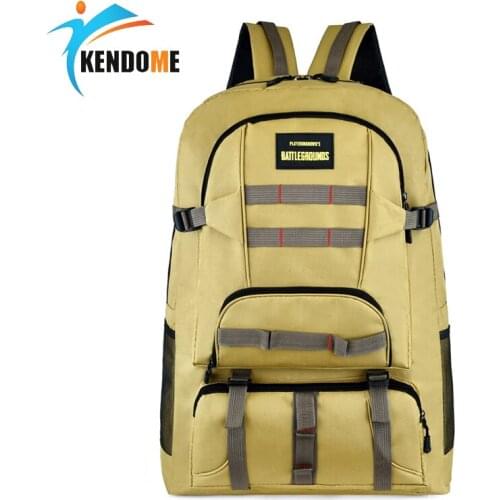 70L Large Outdoor Travel Backpack Mens Waterproof Rucksack Multi-Functional Oxford Camping Climbing Mountaineering Luggage Bags