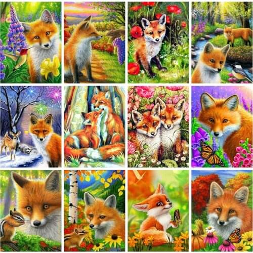 Diamond Painting Nature Full Square Landscape Diamond Mosaic Tree Needlework Diamond Embroidery Scenery Handmade Gifts