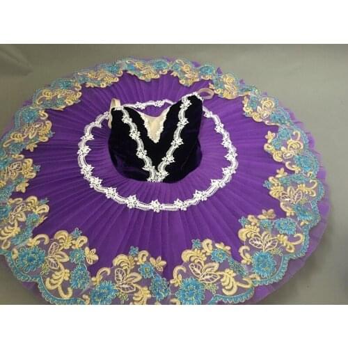 Ballet Tutu Dresses Adults Professional Gymnastics Leotard Swan Lake Dance Clothes For Girls Pancake Children Ballerina Dress