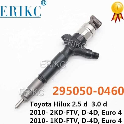 295050-0460 DCRI300460 295050-0461 Diesel Common Rail Fuel Injector Nozzle for Toyota Hilux 2.5 d 2010- 2KD-FTV 1KD-FTV