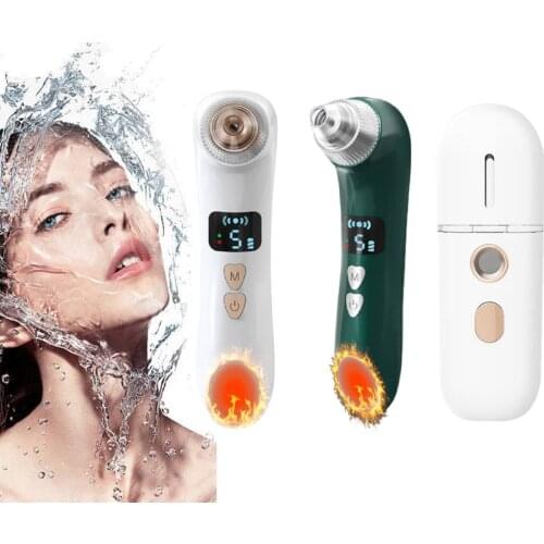 Electric Pores Cleaner Face Blackhead Remover Acne and Pore Cleaner Deep Cleansing Facial lifting Massager Skincare Tools