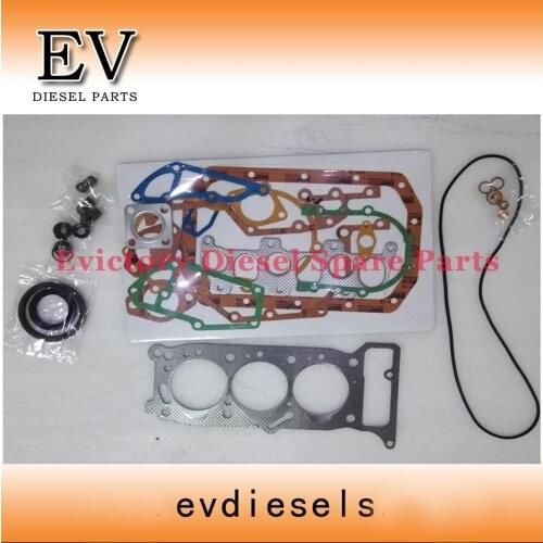 EV For Isuzu 3KR2 full cylinder head gasket set include valve oil seal crankshaft oil seal manifold gasket etc