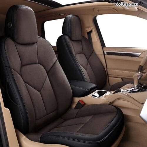 Kokololee Custom Leather car seat covers For Mercedes-Benz Viano GLK GLA GL CLA CLS CLK SLK GLE GLS GLC Vito seat cover cars