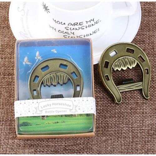 Creative gift retro horseshoe opener wedding gift small gift advertising promotion personalized custom gift SN2000