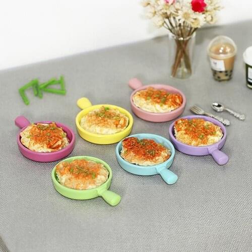 Dollhouse Miniature Food Play Meat Sauce Noodles Simulation Toy DIY Crafts Props Noodles Simulation Toy
