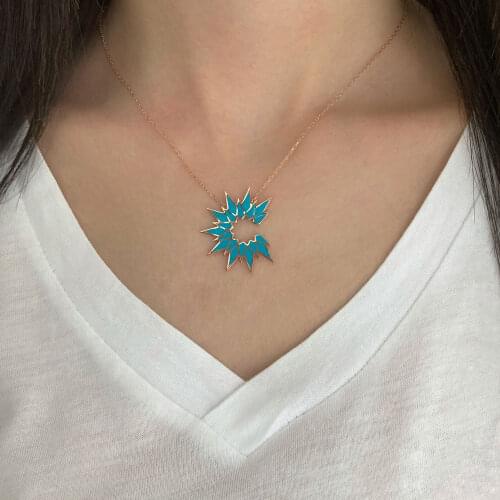 NEW Trendy 925 Silver Necklace Turkish Jewelry Birthday Gift Zircon Fashion Necklace For Women Minimalist Style Luxury Designer