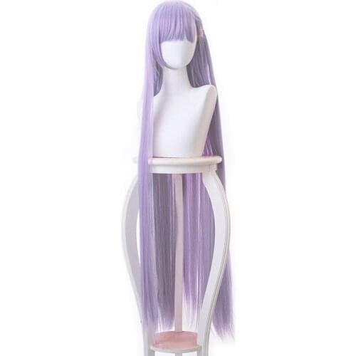Anime Fate Extra CCC BB Cosplay Wig Byibyi Purple 120cm Long Straight Women Fake hair Meltlilith Meltryllis Role Play Wigs