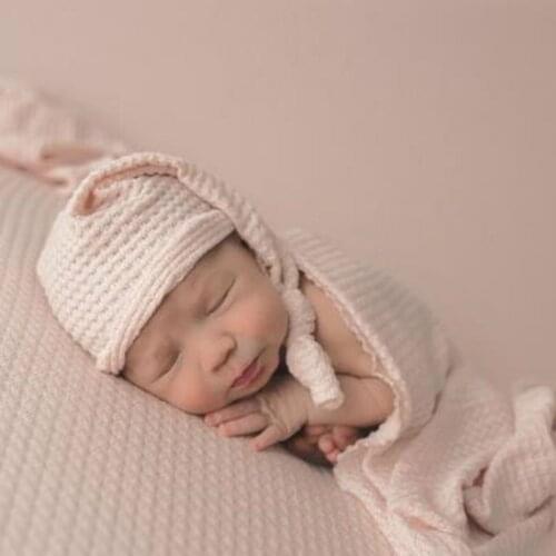 Newborn Stretch Wrap and hat Swaddle Baby Photography Blankets Newborn Shooting Baby New born Baby Pic