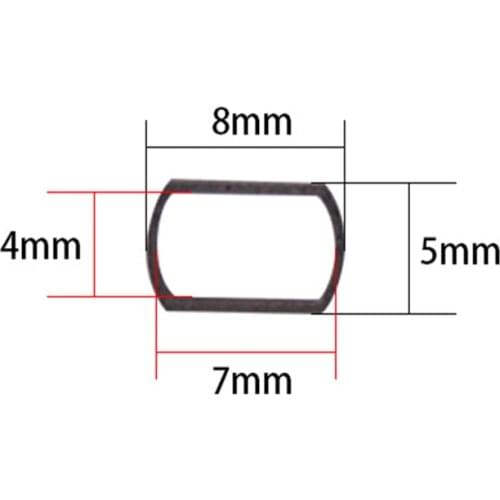 Aluminum Alloy Fishing Reel Handle Parts Change the Mounting Hole 5mm x 8mm to 4mm x 7mm