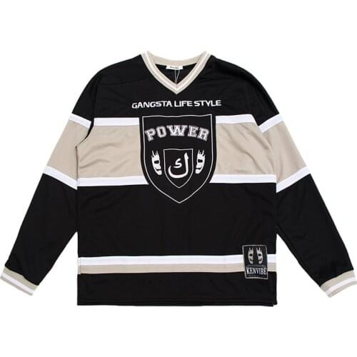 Color Block Striped Skulls Embroidery V Neck Mens Hoodies Autumn Retro Hip Hop Letter Oversize Vibe Casual Sweatshirts Harajuku