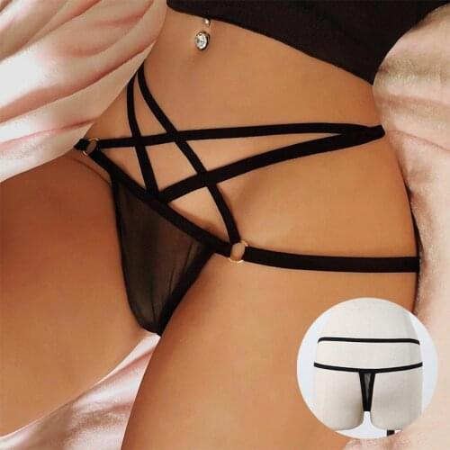 Knicker Lace Briefs Underwear Panties Hot Sale Women Sexy Erotic G-string Briefs Lady Thongs Breathable Seamless Lingerie T-back