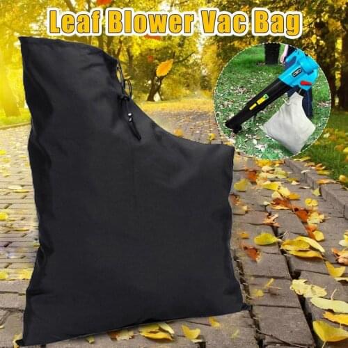 Vacuum Bag Zippered Type Polyester Storage Leaf Blower Dust Collection Lawn Shredder Replacement Storage Cleaner Bag Garden Tool