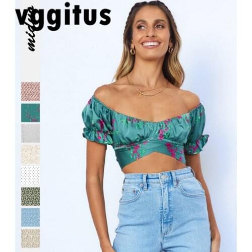 Vggitus Off Shoulder Blouses